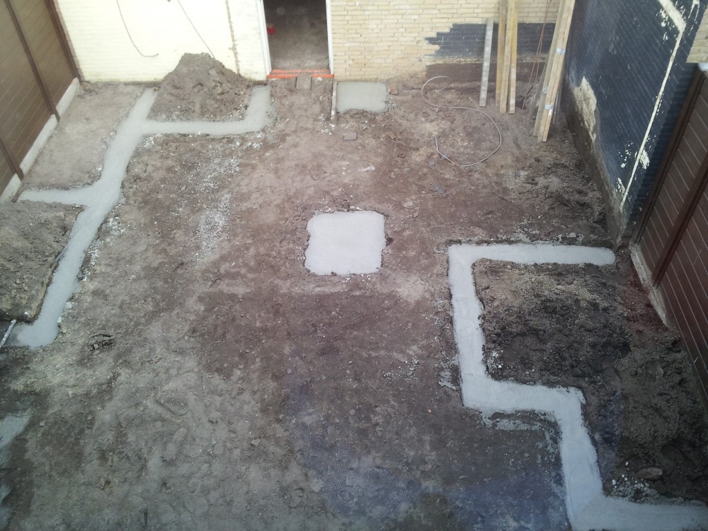 Moderne design tuin aanleggen in halsteren keramische tegels